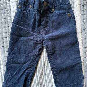 Janie and Jack Blue Casual Corduroy Bottoms